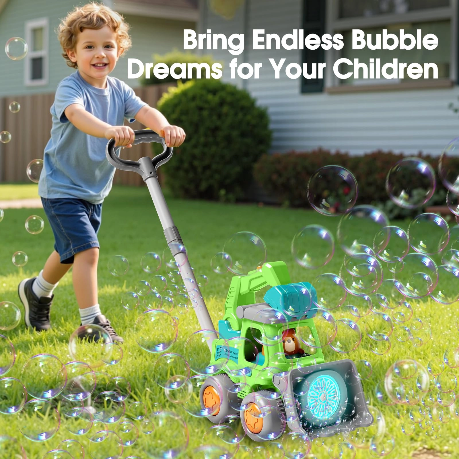 Bubble Lawn Mower - 1 Years And Up