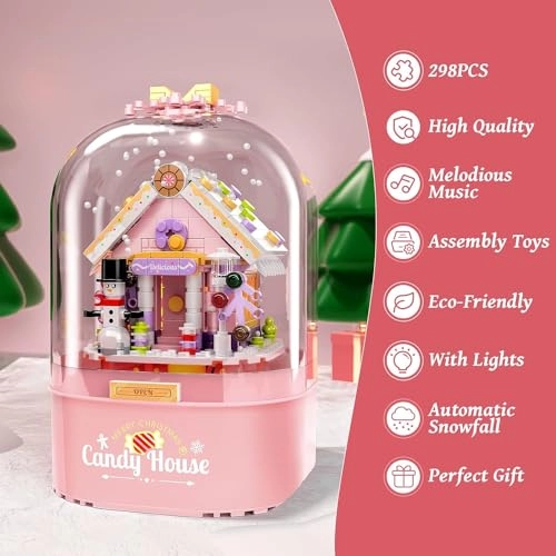 Chritmas Music Box Building Blocks Sets - 298 pcs