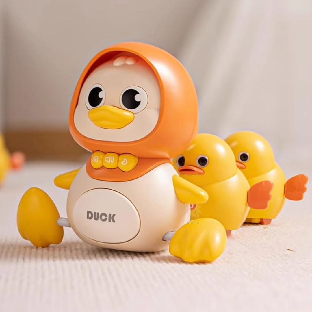 Storio, Storio Crawling Musical Duck Toy - 3 years+