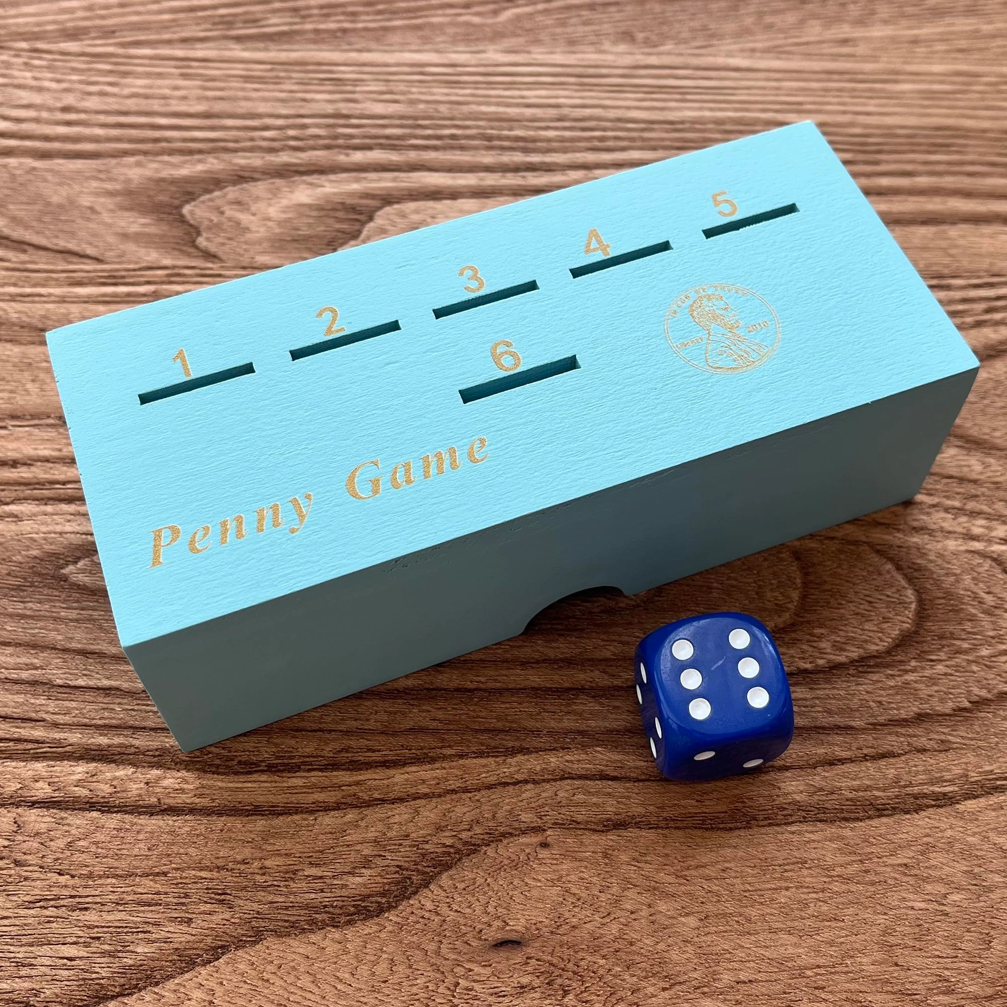 Drop Penny Game - Premium Version Wood Box