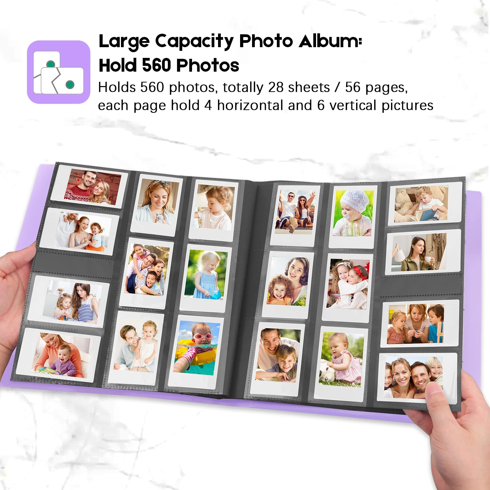Mini Photo Album - 560 Pockets
