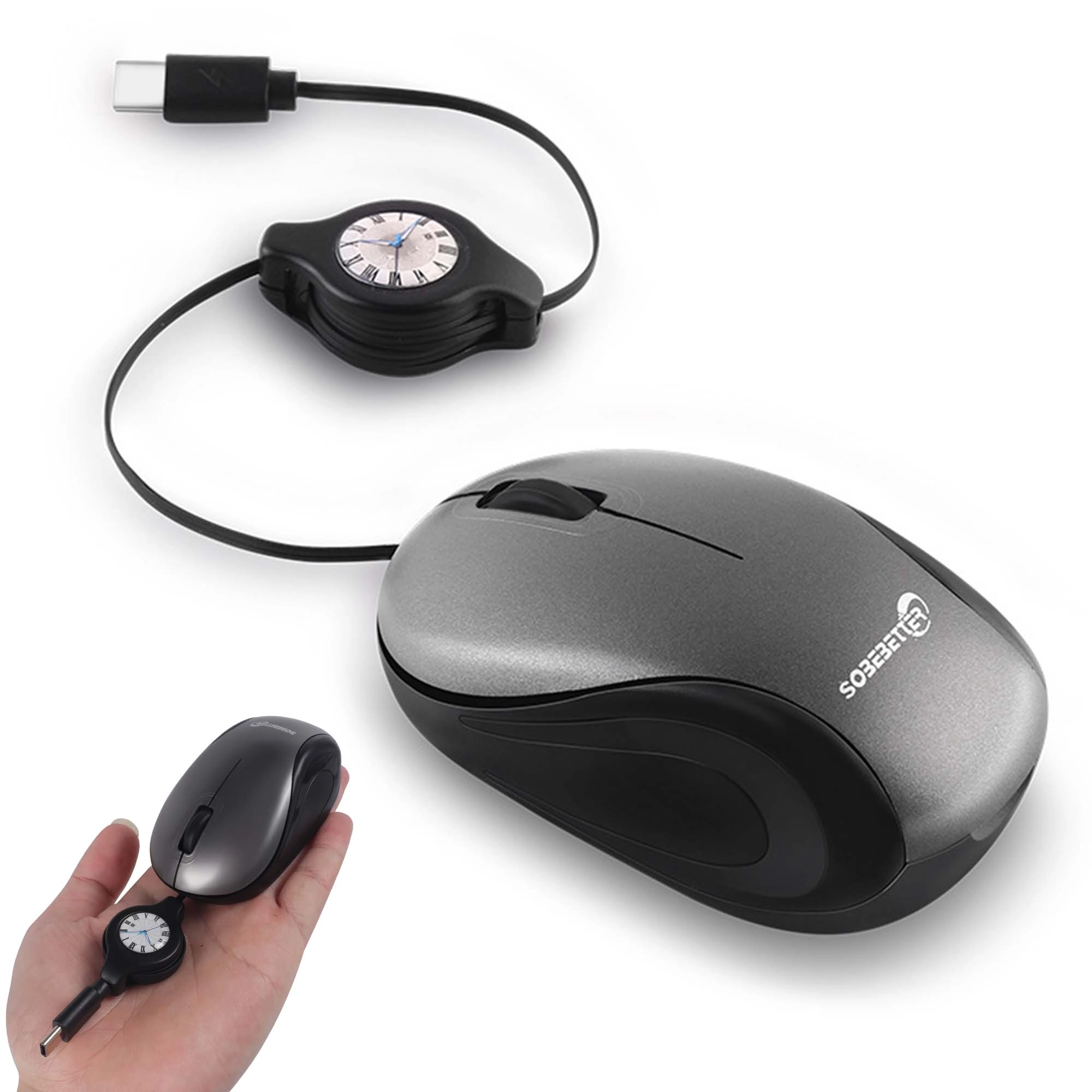 Mini USB C Wired Mouse - USB