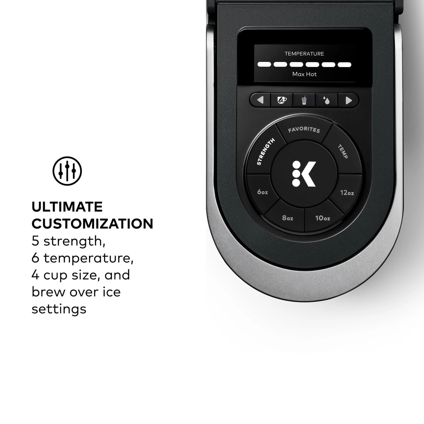 KSupreme - Single Serve MultiStream 4 Brew Sizes