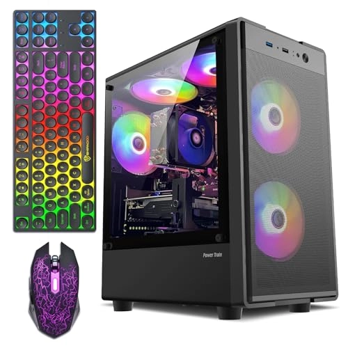ZER-LON Gaming PC Desktop - Core I7 16GB 512GB
