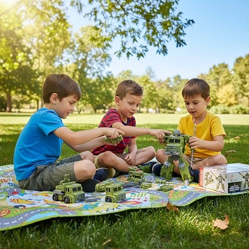 Disassembly Hero - Military Robot 4-IN-1