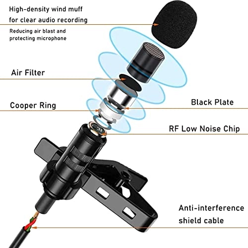 Collar Mic Wired Microphone