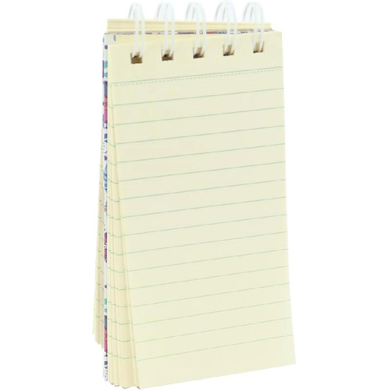 Memo Notebook A7 Spiral - Lined 60 Sheets