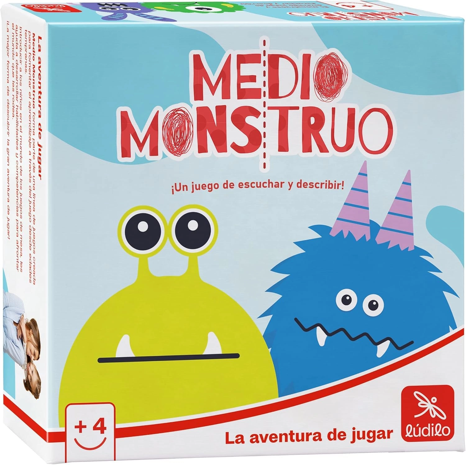 Lúdilo Half Monster - 4 Years or Over 44 pieces