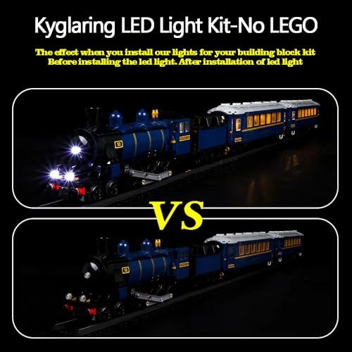 Orient Express Train Lighting Set for LEGO 21344