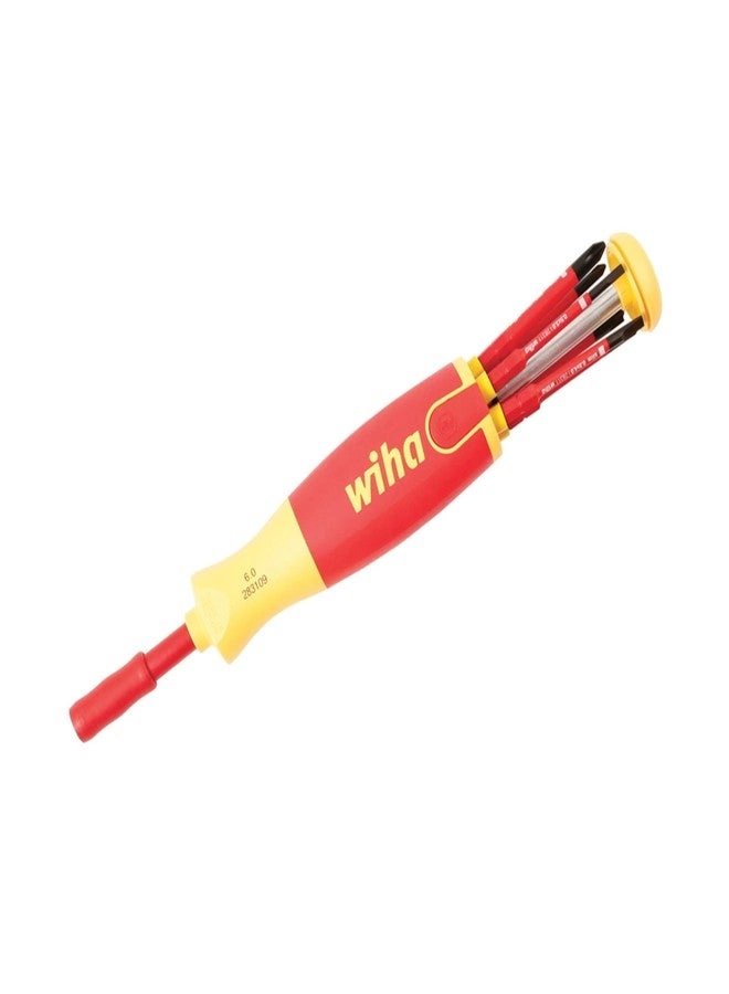 Wiha 28395 Insulated Slotted and Phillips Screwdriver Set (7 Pcs)