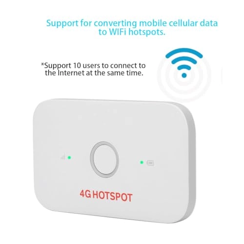 Portable WLAN Router - 4G 150Mbps (DL) 50Mbps (UL)