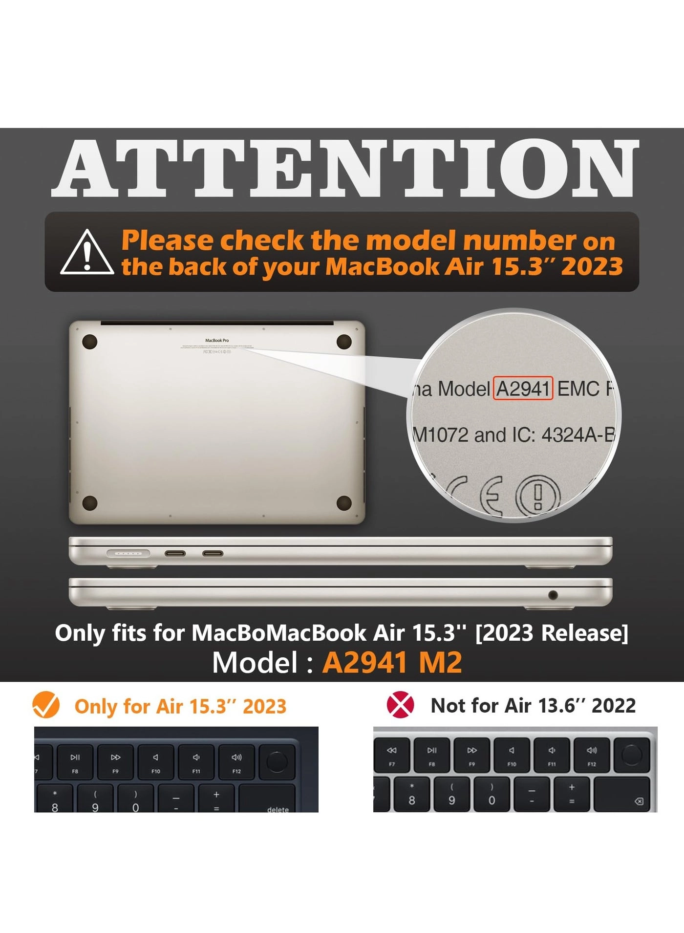 MacBook Air 15-Inch Case - Hard Shell 15 inch