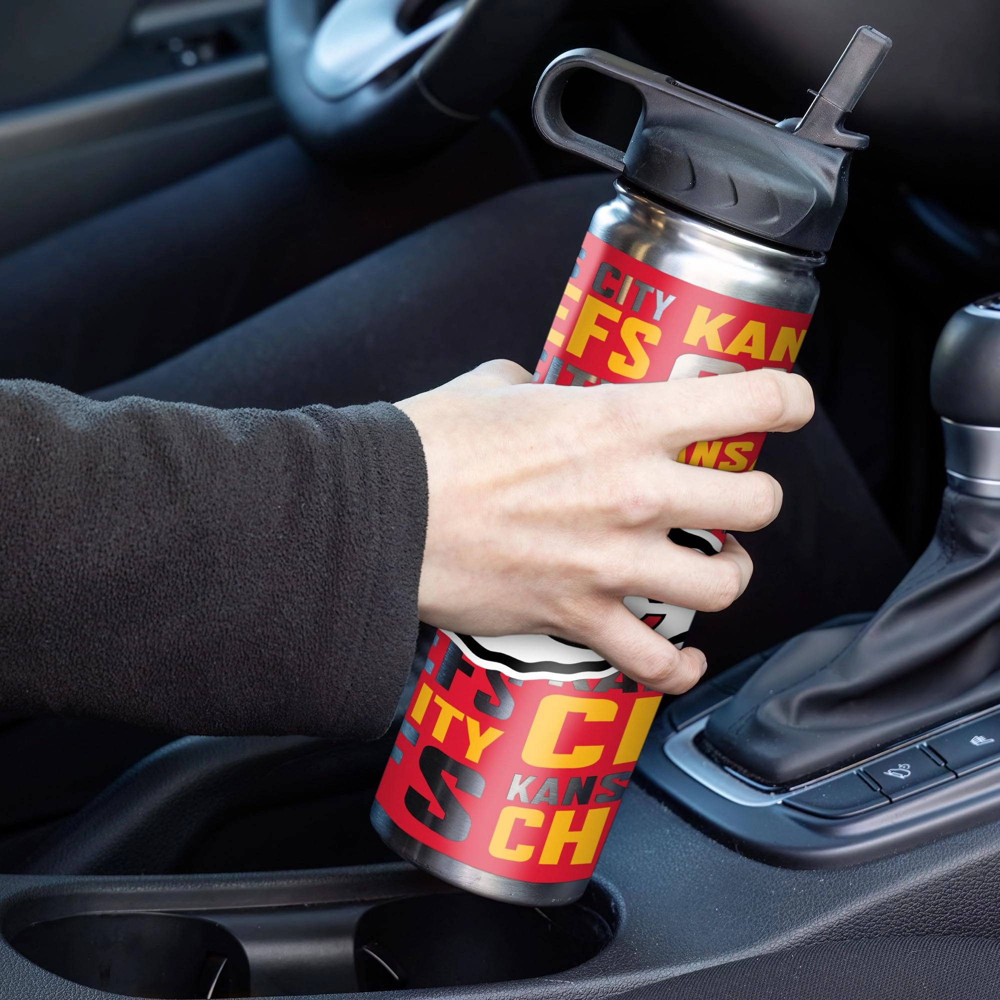 Stainless Steel NFL Football Tumbler - 650ml
