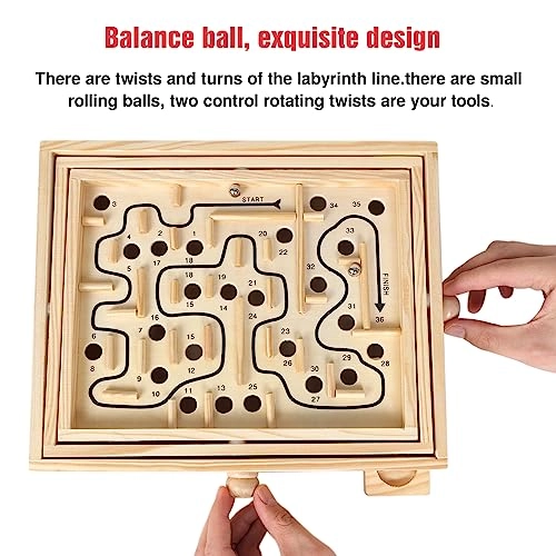 Labyrinth Wooden Puzzle (ET2504) - 1 pcs