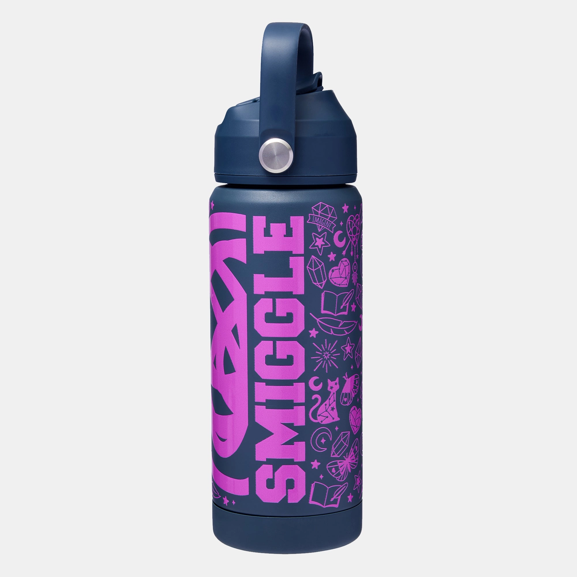 Squiggle Insulated Stainless Steel Drink Bottle - 550 Ml