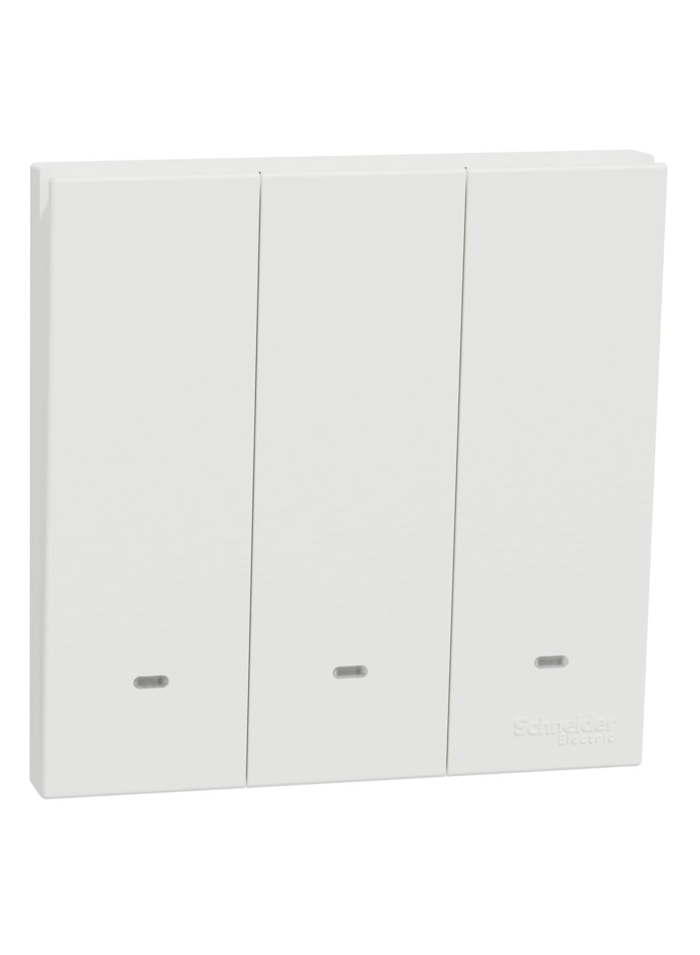 Schneider Electric AvatarOn 16AX 3-Gang 1-Way Switch