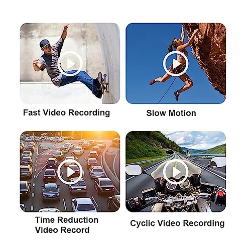 Portable Action Camera - 256GB 4K 30FPS