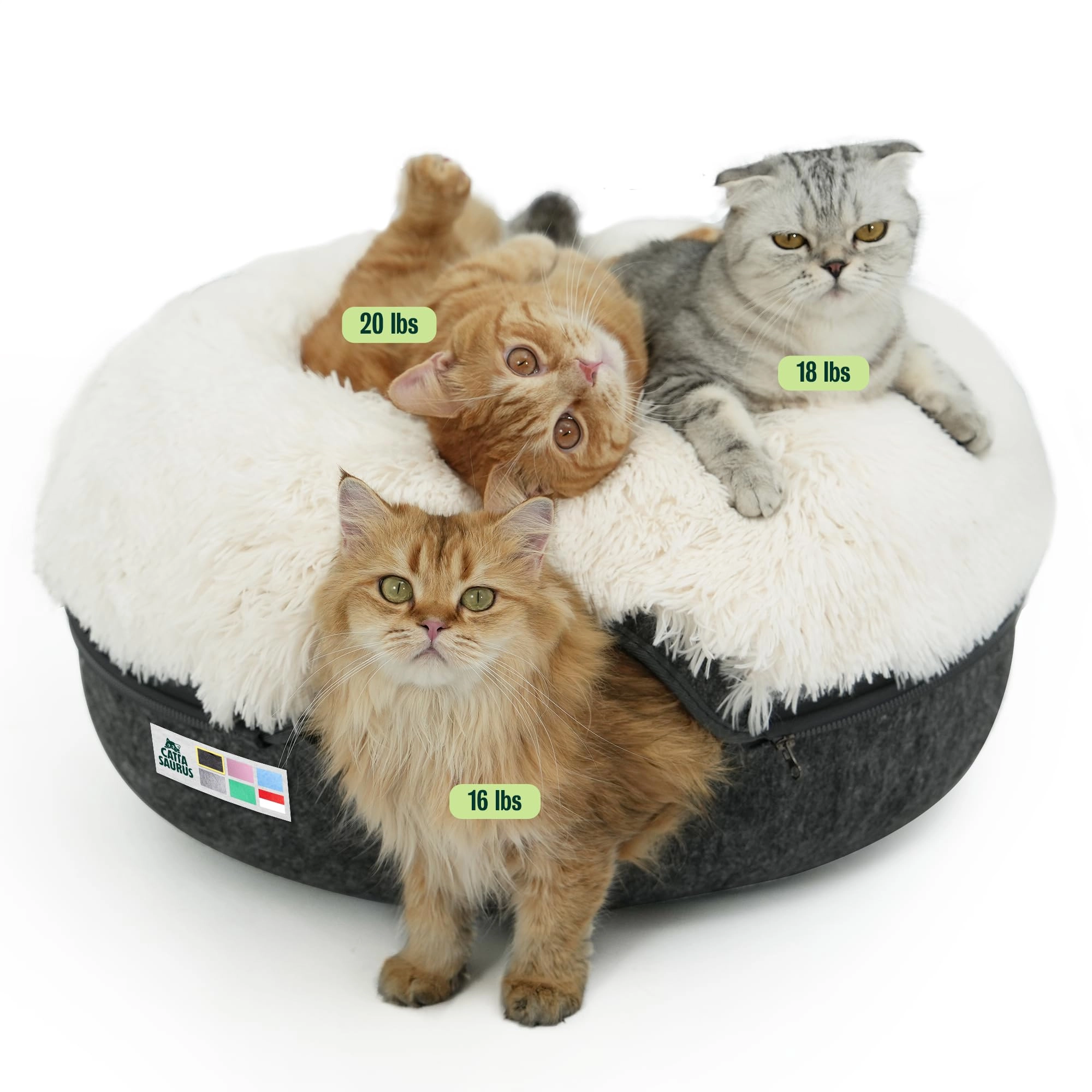 Peekaboo Cat Cave - Premium Scratch-Resistant Felt