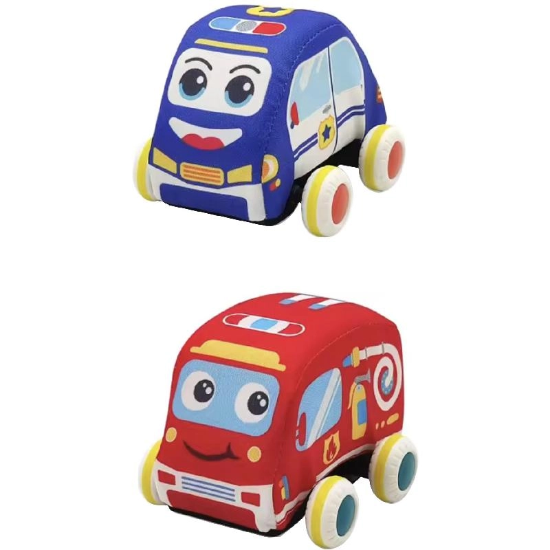 Mini Baby Cartoon Cloth Car - 1 Year and Above