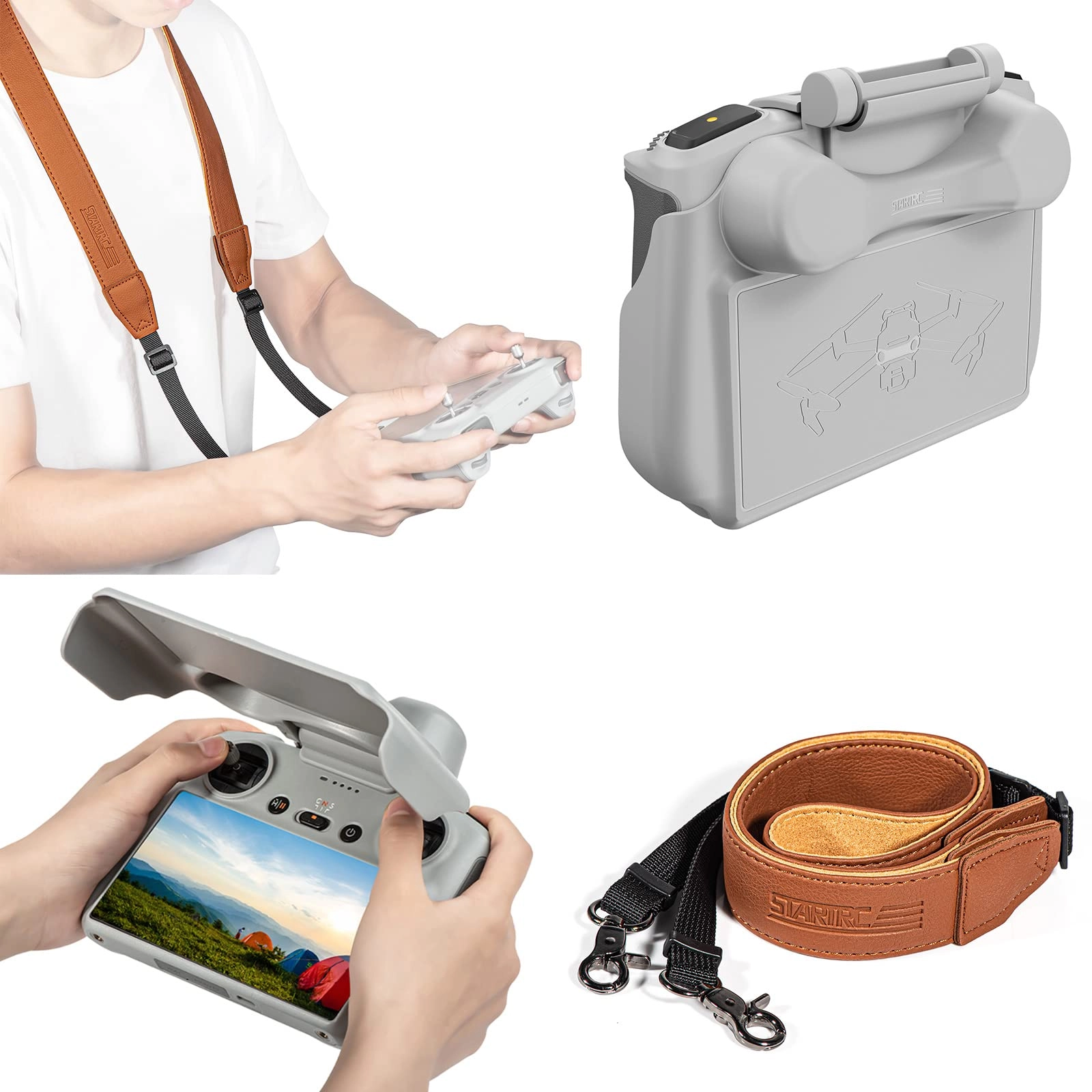 GAEKOL Mini 3 Pro - 06-Sun Hood + Brown Lanyard