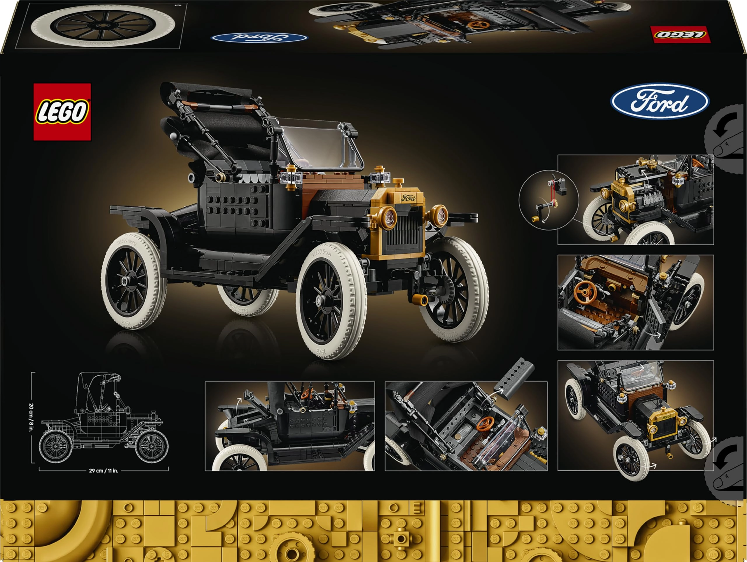 Ford Model T (11376) - Retro Car Model Kit