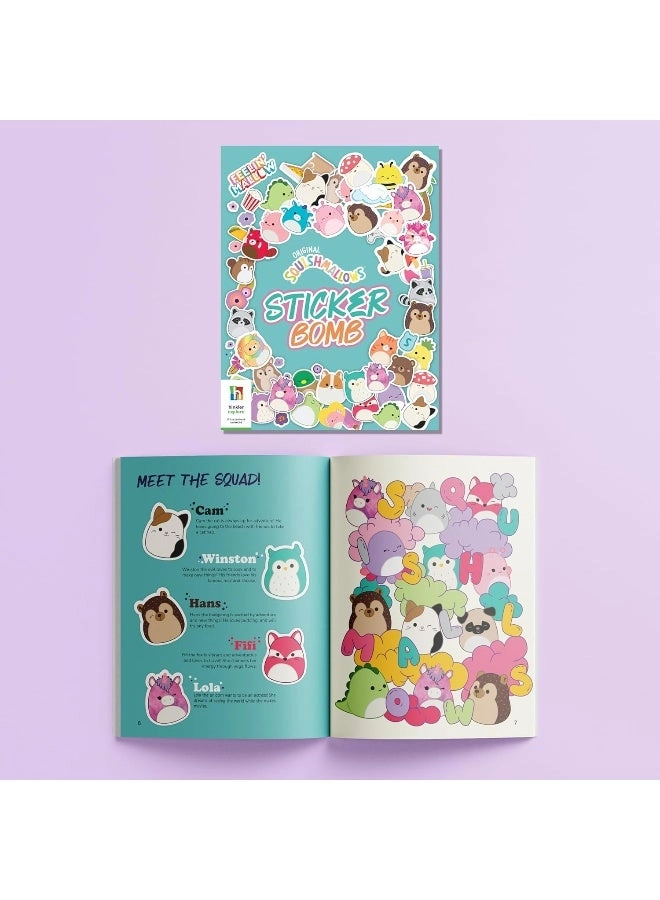 Kaleidoscope Sticker Bomb Squishmallows Sticker Book