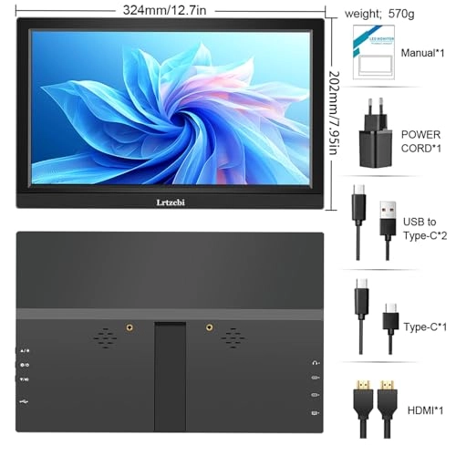 Portable Monitor - HD-133 13.3 Inches 1366x768