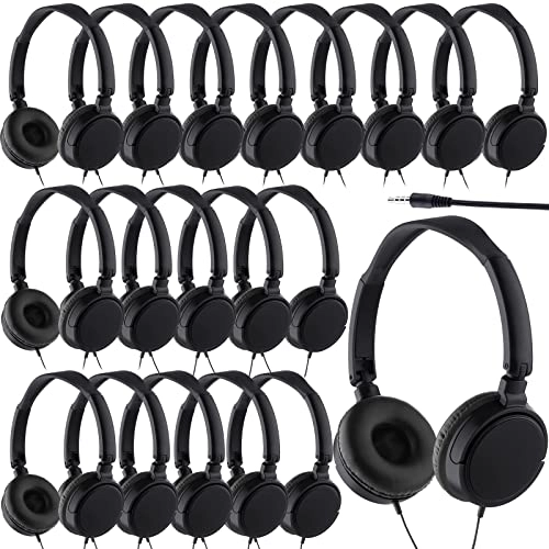 Classroom Headphones Wired Headphone 18 Pack