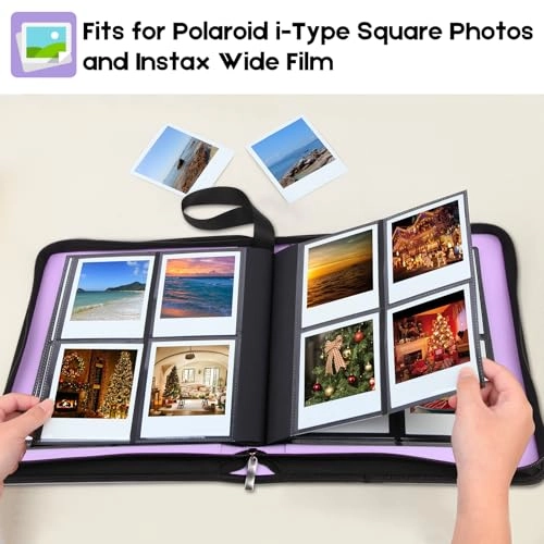 Polaroid I-Type 256 Pockets PU Photo Album