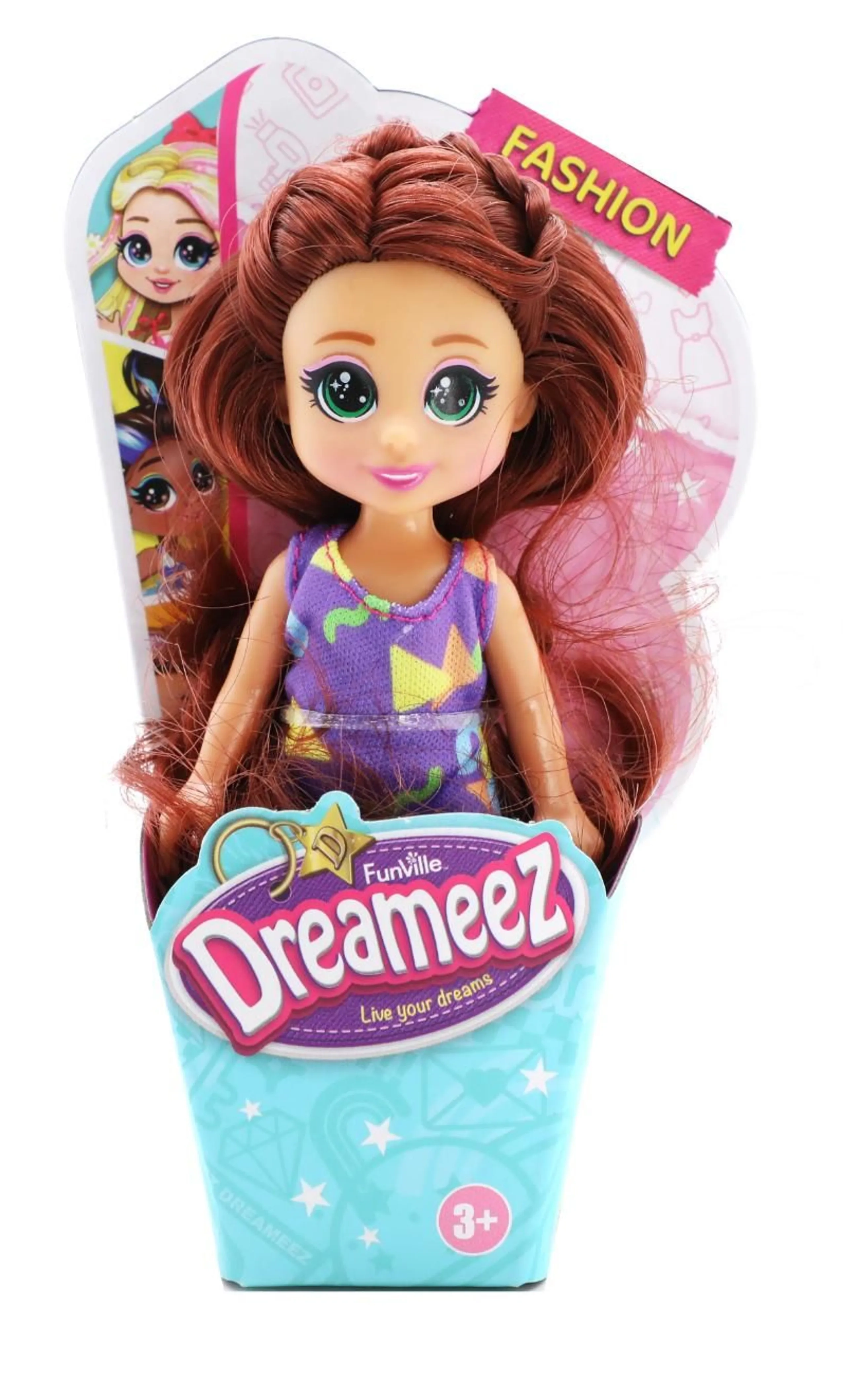 Dreameez Fairy Dolls - 12 cm 4 Assorted Ages 3+ Set