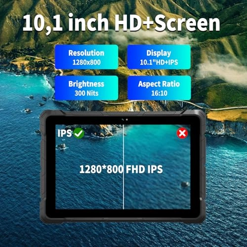 Rugged Tablet - 128GB 10.1"