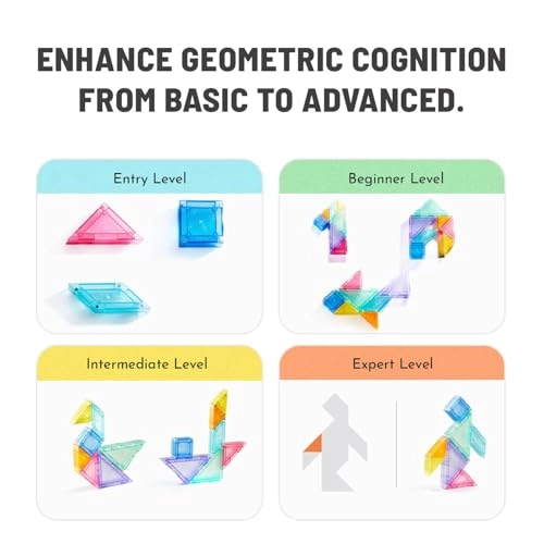 Magnetic Tangram - 3+