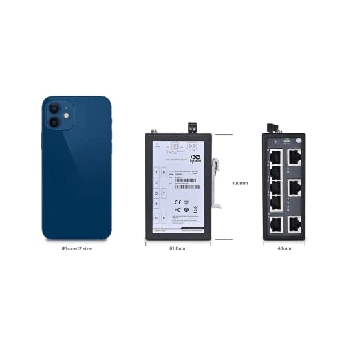 8*10/100/1000 Base-T(X) 8-ports