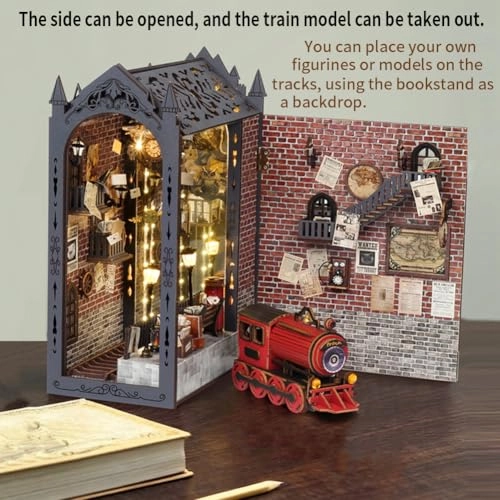 3D Wooden Assembled Dollhouse Kit - Temporal Trajectory