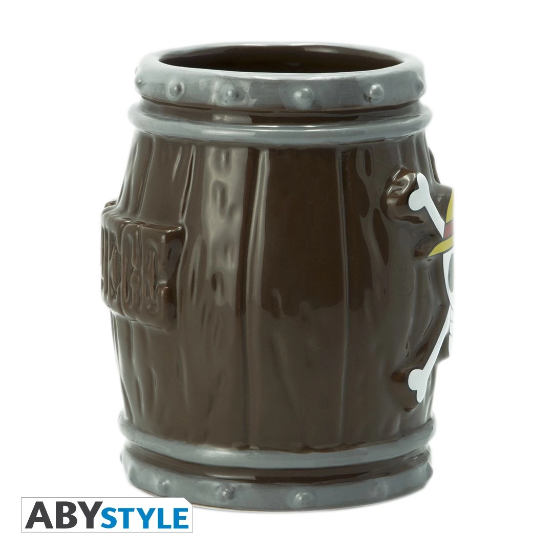 One Piece Barrel 3D Shaped Mug - 350 ml