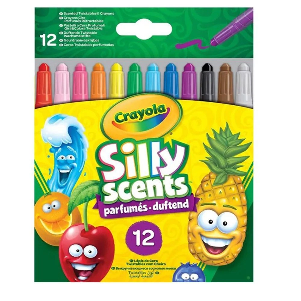 Silly Scents Slim Washable Markers - 10 Multi Colour