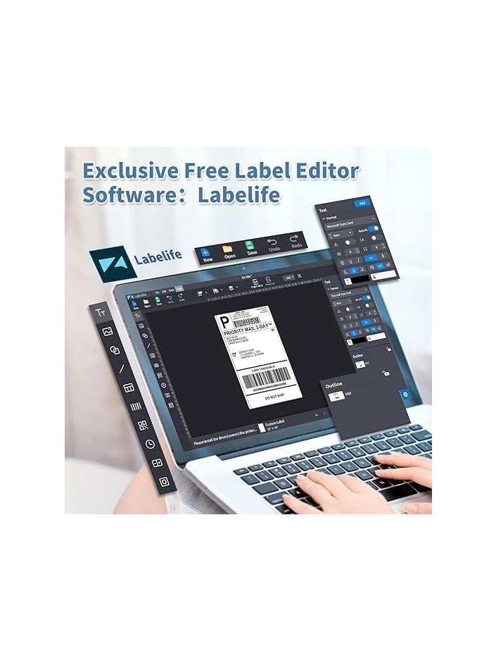 D520BT - Bluetooth thermal 117 millimeter