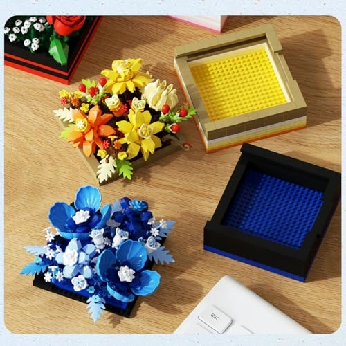 Flower Building Blocks Jewelry Box - 476pcs