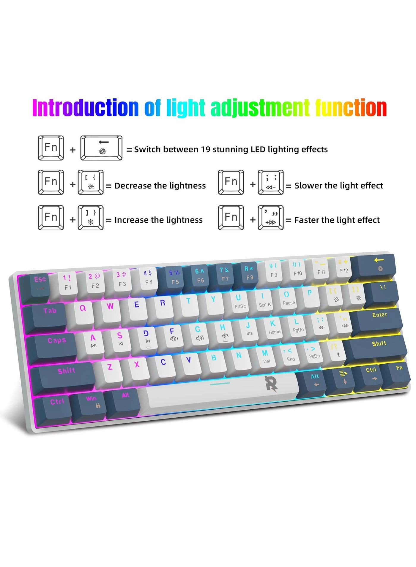 Gaming Keyboard and Mouse Combo - Wired