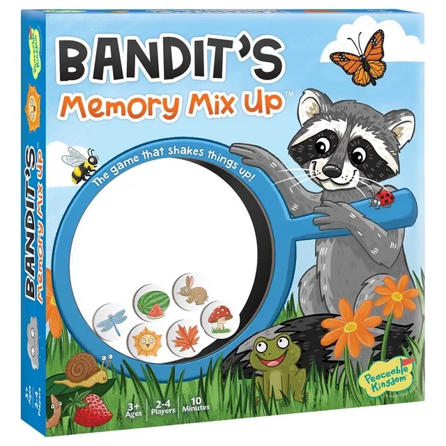 Bandit's Memory Mix Up - Suitable for 3 years and above
