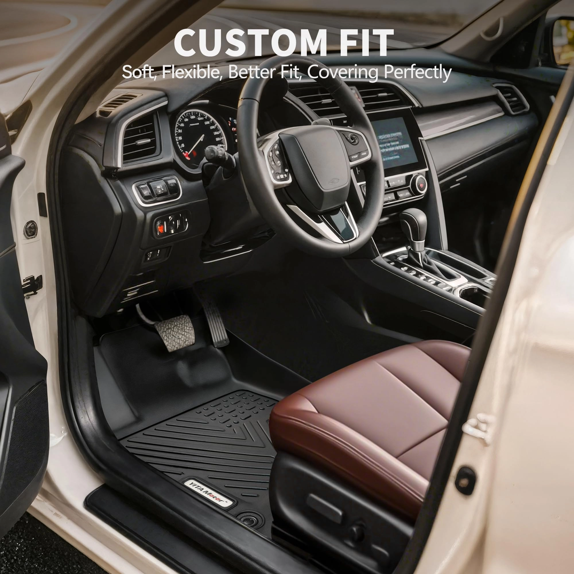 Floor Mats & Trunk Mat - Honda Accord 2026 2025 2024 2023 1st, 2nd Row and Cargo Liners