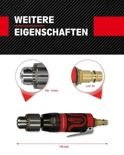 SlimPOWER 515.5520 - Mini Compressed Air Rod Drill 7000 RPM