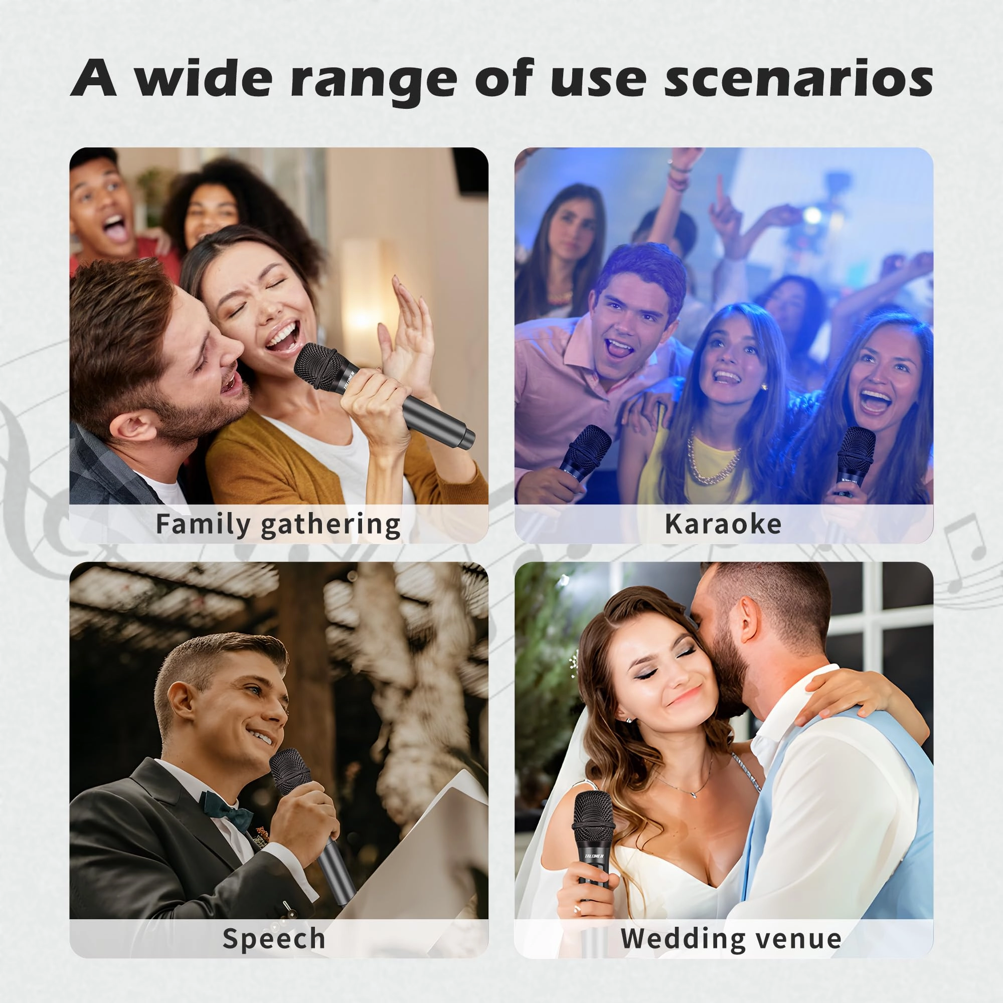 K60 - 2 x handheld wireless microphone