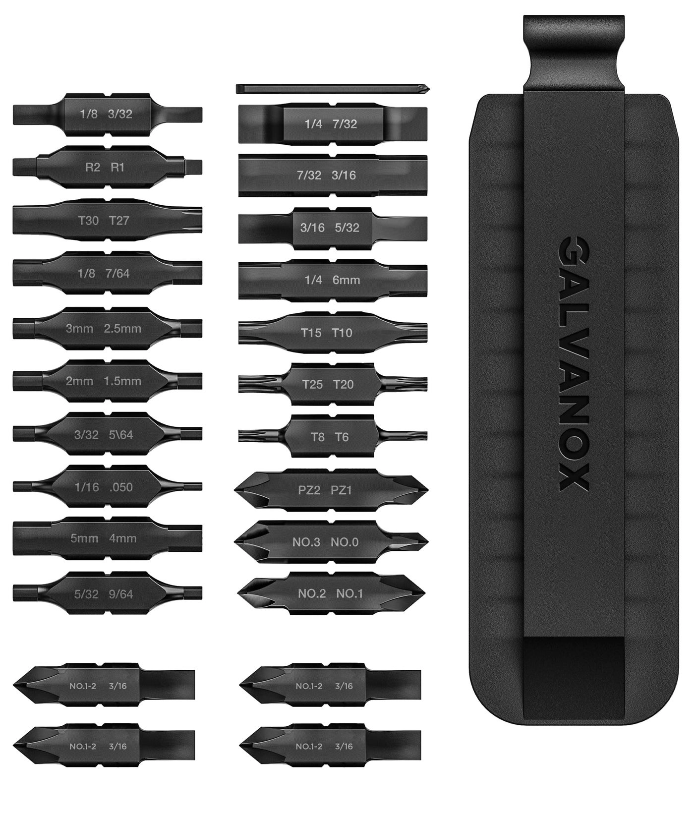 Double Sided Bit Set - 21 Pc Set + 4 Bonus Bits