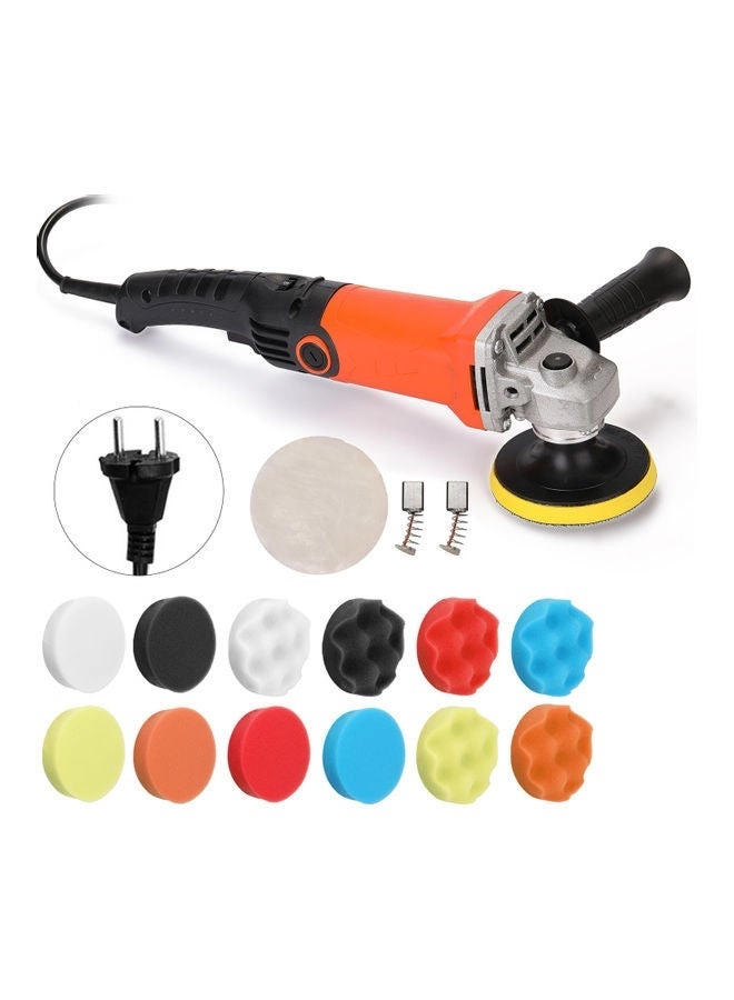 Adjustable Speed Car Electric Polisher Machine Kit - 1200W 100mm
