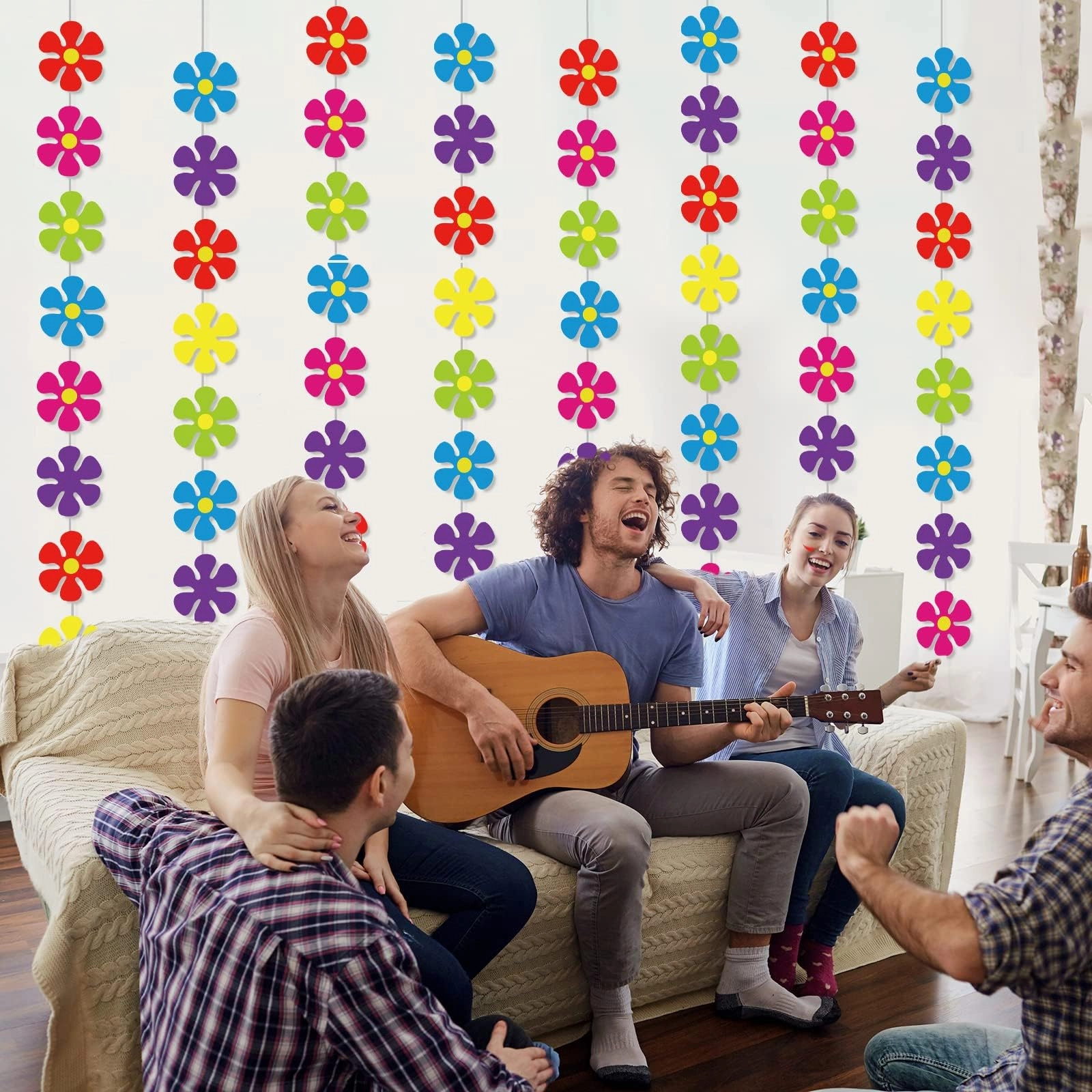 Sunflower Garland Kit - 12 Packs Birthday Party