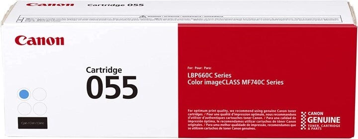 Canon 055 Toner Cartridge - Cyan