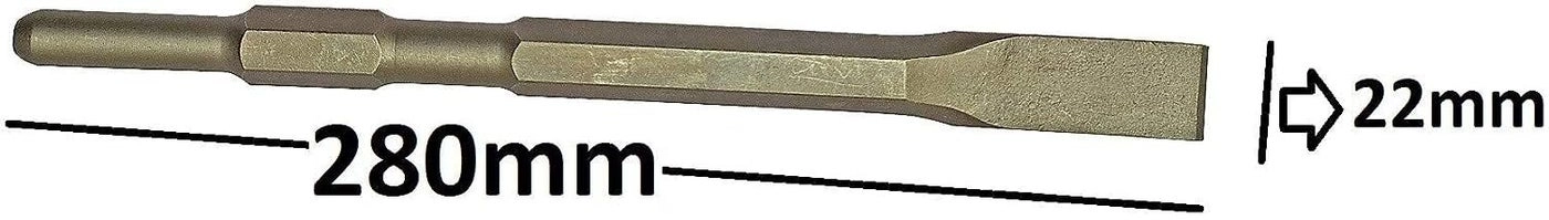 Point and Flat Chisel set - 1-inch 17x280mm