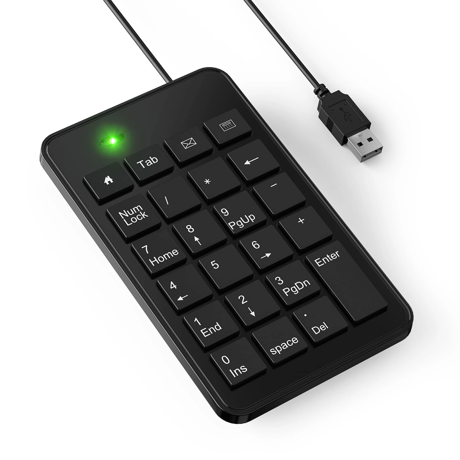 CBUS Wired USB-A Numeric Keypad - 23 Keys 5ft Cable