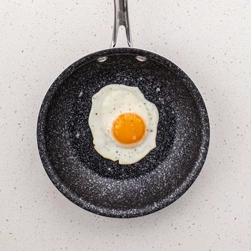 Basalt Aluminum Saute Skillet - 8-Inch Nonstick Ceramic Coating